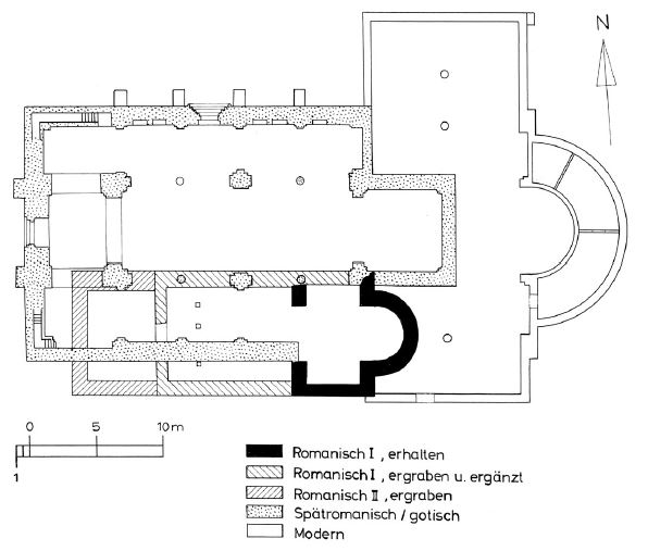 Zeitschichten des Baus
